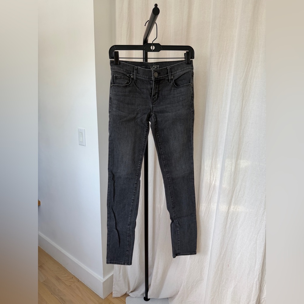 LOFT Grey Wash Women's Modern Skinny Jeans